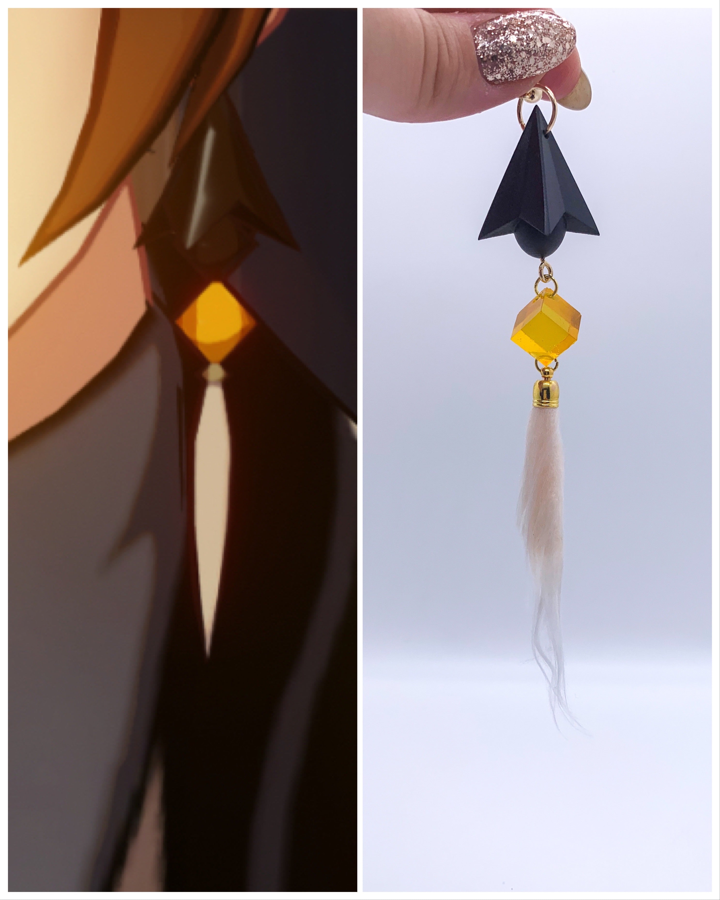 Cheapest Genshin Impact Zhongli Inspired Earrings Yeurei